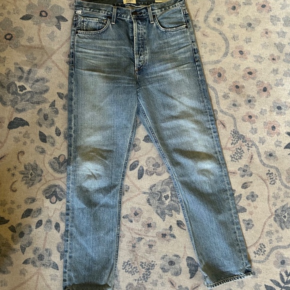 Citizens of Humanity Charlotte High Rise Straight Jeans - Picture 7 of 8